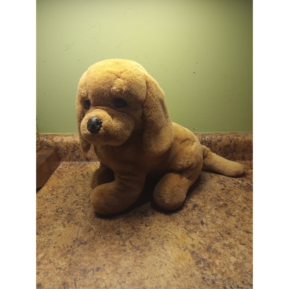 Vintage Carousel by Guy Golden Retriever Puppy Plush Dog Stuffed Animal Honey